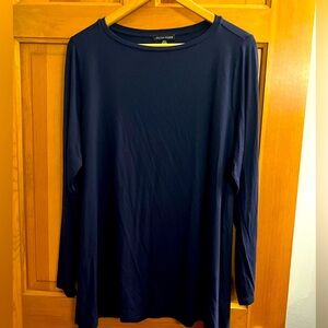 Eileen Fisher Navy Tunic XL